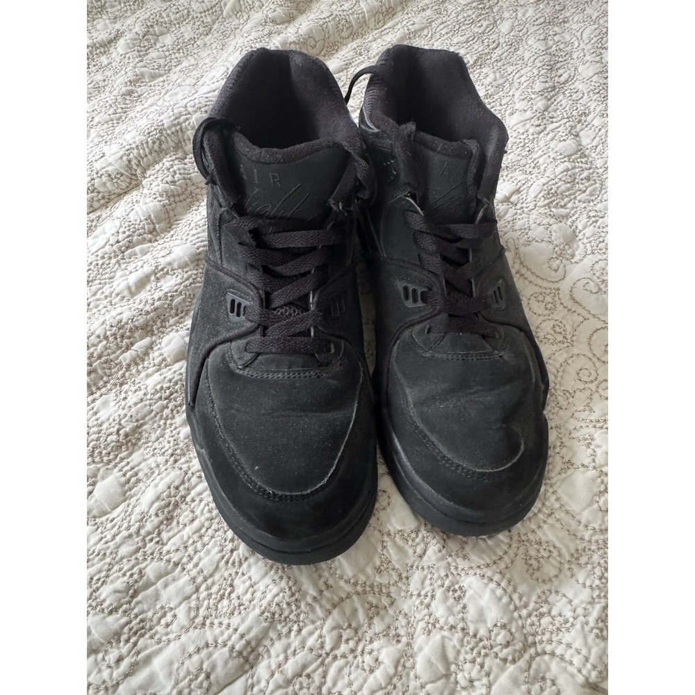 Nike Mens Air Flight 89 306252-013 Black Basketball Shoes Sneakers Size 8.5